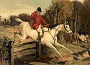 unknow artist Classical hunting fox, Equestrian and Beautiful Horses, 068. oil painting picture wholesale